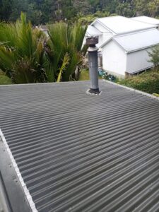 Water blasting Roof Mold